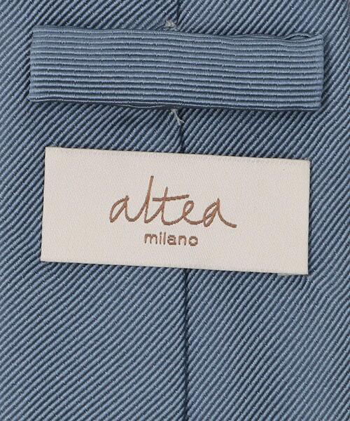 Altea（アルテア）の「＜ALTEA＞8.0cm ソリッド ネクタイ（ネクタイ・メンズ・ロイヤルブルー/ライム・FREE）」の4枚目の写真