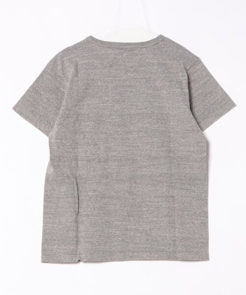 FilMelange（フィルメランジェ）の「＜FilMelange/フィルメランジェ＞DIZZY / ディジー OGラフィー天竺ポケT（Tシャツ/カットソー・メンズ・グレー/ホワイト/グリーン・4/3/5）」の4枚目の写真