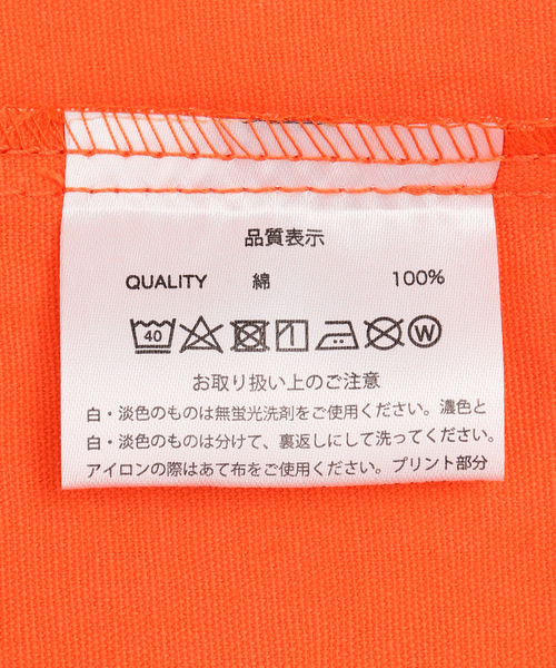 GOOD ROCK SPEED(グッドロックスピード)の「【GOOD ROCK SPEED/グッドロックスピード】ORIGINAL:トートバッグ(トートバッグ・レディース・ブルー系その他/オレンジ・FREE)」の14枚目の写真