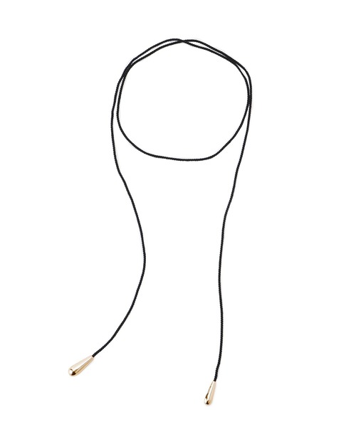 VIS（ビス）の「メタルポイントラリエット（ネックレス・レディース・ゴールド/シルバー・FREE）」の2枚目の写真