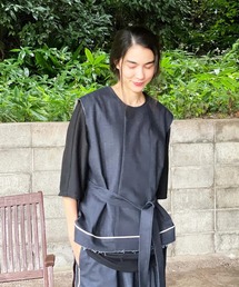 ohta | 【ohta】 black denim vest(ベスト)