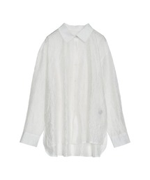 [神山まりあさん着用][2024SS COLLECTION]シアーワッシャーシャツ