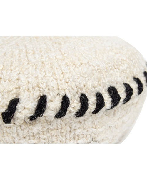 ROMANTIC CROWN(ロマンティッククラウン)の「A'GEM/9 × .kom『ROMANTIC CROWN/ロマンティッククラウン』BOUCLE STITCH BERET/ブークレーステッチベレー(ハンチング/ベレー帽・レディース・ブラック/アイボリー・FREE)」の9枚目の写真