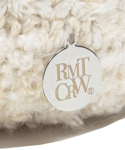 ROMANTIC CROWN(ロマンティッククラウン)の「A'GEM/9 × .kom『ROMANTIC CROWN/ロマンティッククラウン』BOUCLE STITCH BERET/ブークレーステッチベレー(ハンチング/ベレー帽・レディース・ブラック/アイボリー・FREE)」の10枚目の写真