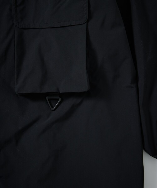 Firsthand（ファーストハンド）の「Firsthand/ファーストハンド REポリエステル ユーティリティ ロングスリーブシャツ（シャツ/ブラウス・メンズ・ブラック/チャコールグレー・MEDIUM/LARGE）」の8枚目の写真