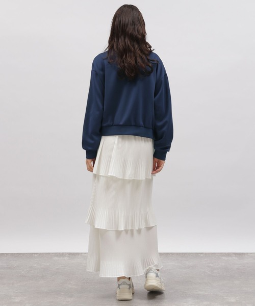 LAKOLE（ラコレ）の「ケシプリーツティアードスカート / 108668（スカート・レディース・ブラック/グレー/アイボリー/ブラウン・MEDIUM/SMALL）」の17枚目の写真