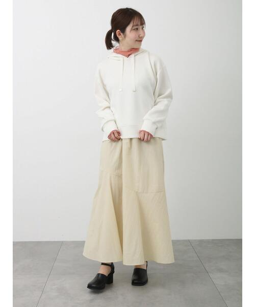 Te chichi TERRASSE（テチチテラス）の「ナイロンギャザースカート（スカート・レディース・ブラック/ベージュ/ブルー・F）」の5枚目の写真