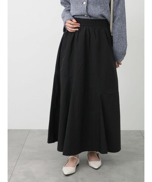 Te chichi TERRASSE（テチチテラス）の「ナイロンギャザースカート（スカート・レディース・ブラック/ベージュ/ブルー・F）」の22枚目の写真