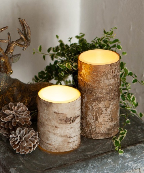 DULTON(ダルトン)の「BIRCH WOOD LED CANDLE M/ バーチ ウッド LED キャンドル M(キャンドル・メンズ・ウッド・MEDIUM)」の5枚目の写真