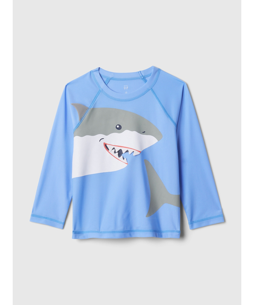 GAP（ギャップ）の「babyGap 水着 ラッシュガード UVカット（ラッシュガード・キッズ・イエロー/ブルー・6-12M/18-24M/12-18M/4 YRS/5 YRS/2 YRS/3 YRS）」の2枚目の写真