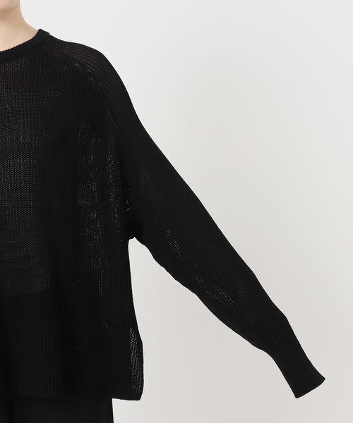 AP STUDIO（エーピーストゥディオ）の「コットンコードプルオーバー（ニット/セーター・レディース・ブラック/ナチュラル/ホワイト・FREE）」の22枚目の写真