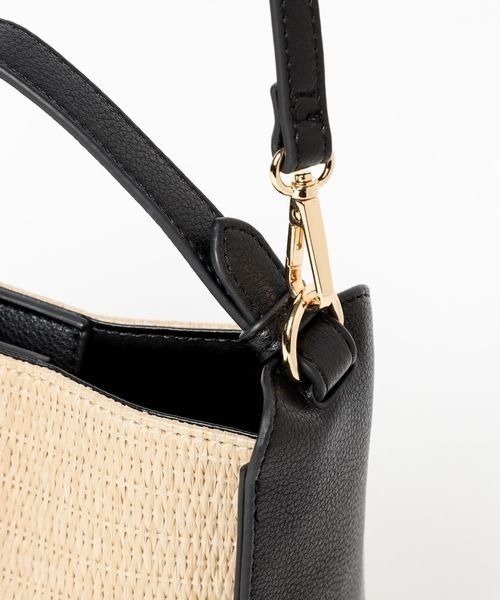 Andemiu(アンデミュウ)の「ザツザイハイショクBAG995247(かごバッグ・レディース・ブラウン/グリーン/ブラック/オフホワイト・FREE)」の20枚目の写真