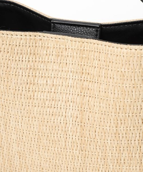 Andemiu(アンデミュウ)の「ザツザイハイショクBAG995247(かごバッグ・レディース・ブラウン/グリーン/ブラック/オフホワイト・FREE)」の21枚目の写真