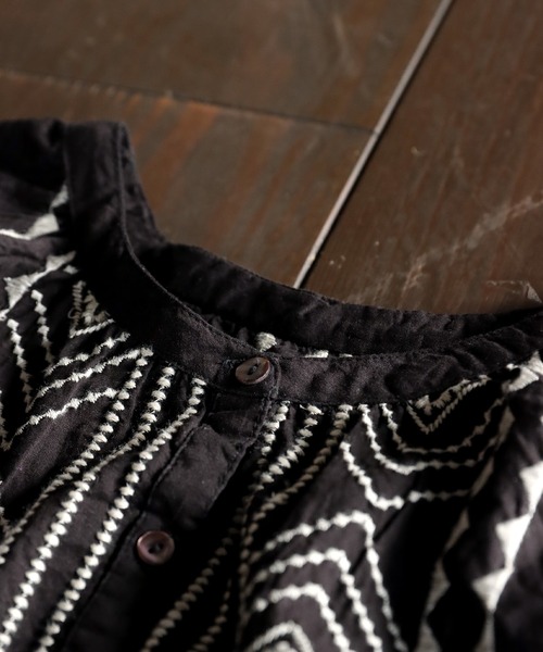 antiqua(アンティカ)の「刺繍ワンピース(ワンピース・レディース・ブラック・P/R)」の19枚目の写真