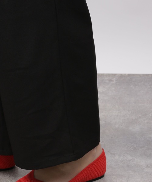 LAKOLE（ラコレ）の「ブラカットキャミサロペット / 111271（サロペット/オーバーオール・レディース・ブラック/イエロー×グリーン/グレー・SMALL/MEDIUM）」の16枚目の写真