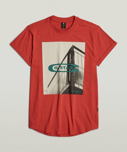 G-STAR RAW（ジースターロゥ）の「HQ OLD SCHOOL LOGO LASH T