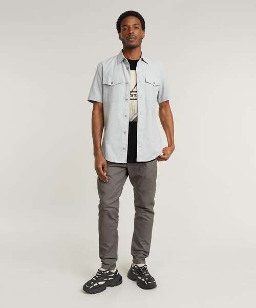 G-STAR RAW（ジースターロゥ）の「HQ OLD SCHOOL LOGO LASH T