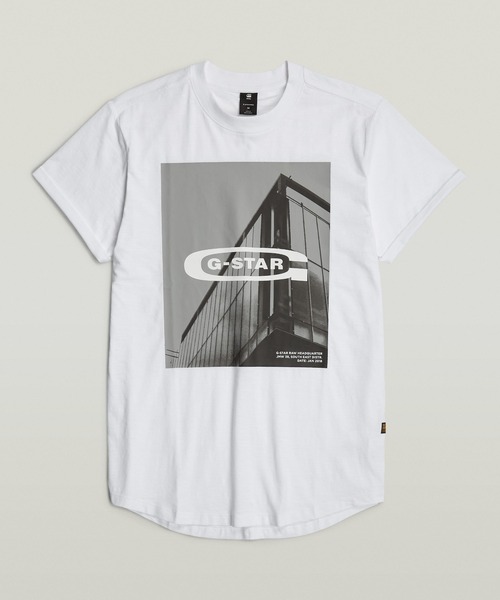 G-STAR RAW（ジースターロゥ）の「HQ OLD SCHOOL LOGO LASH T