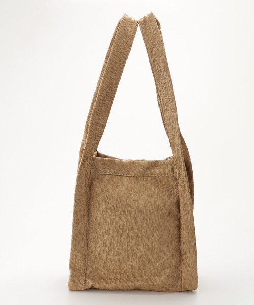 &Bridge(アンドブリッジ)の「Earth Made (アースメイド) シワ加工バッグ(BE)(トートバッグ・レディース・ブラウン系その他・99)」の1枚目の写真
