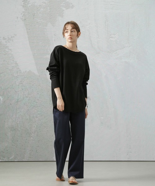 Apo(s)ture(アポスチャー)の「RITA-001/チノストレートパンツ(チノパンツ・レディース・ネイビー/ベージュ/ホワイト/ブラック・L/XL/XS/S/M)」の16枚目の写真