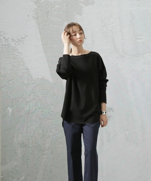 Apo(s)ture(アポスチャー)の「RITA-001/チノストレートパンツ(チノパンツ・レディース・ネイビー/ベージュ/ホワイト/ブラック・L/XL/XS/S/M)」の17枚目の写真