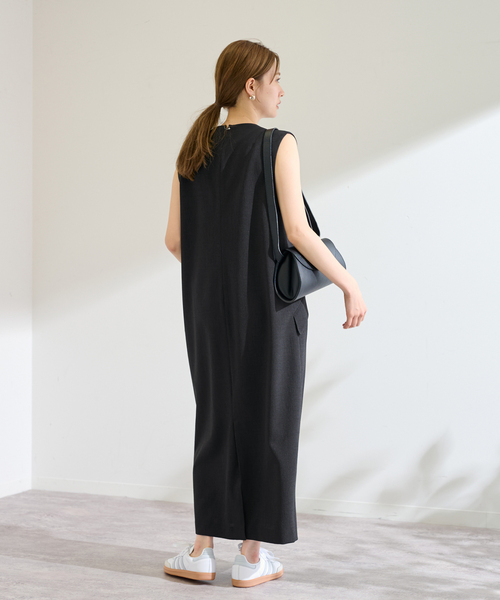 FRAMeWORK(フレームワーク)の「VN I-LINE ワンピース(ワンピース・レディース・チャコールグレー/ブラック・36/38)」の17枚目の写真