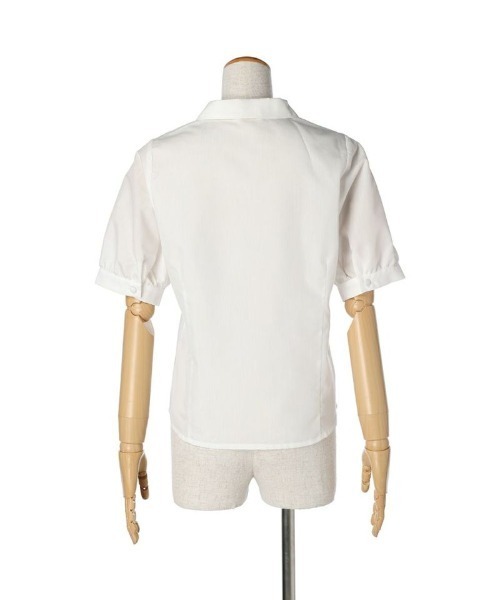 F i.n.t（フィント）の「フリージア刺繍ハート開衿ブラウス（シャツ/ブラウス・レディース・ピンクベージュ/オフホワイト・FREE）」の14枚目の写真