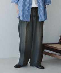 epnok | ロールアップデニムバギーパンツ(デニムパンツ)