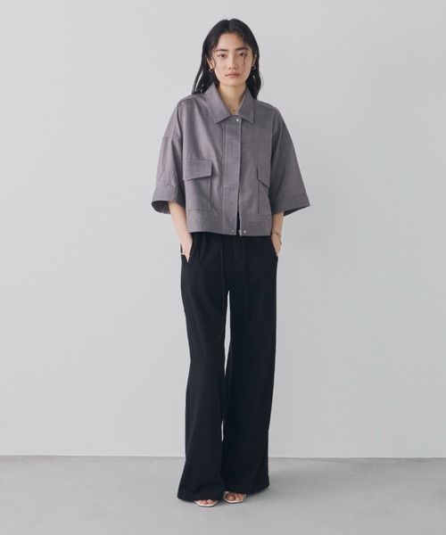 Soerte　ルーズハーフスリーブオープンカラーシャツ サイズ1 (金曜日まで) LOOSE H / S OPEN COLLAR SHIRT (ASSORT)/ルーズハーフスリーブ