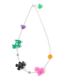 Ray BEAMS | Ray BEAMS / アニマル ビーズ チェーン ネックレス(ネックレス)