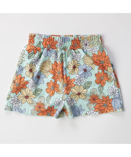 Ocean Pacific（オーシャンパシフィック）の「Ocean Pacific/オーシャンパシフィック 子供用 花柄 ボタニカル 半袖 Tシャツ ラッシュガード タンキニ風 水着 3点セット セットアイテム（水着・キッズ・ホワイト/ミント・140cm/150cm/160cm/130cm）」の18枚目の写真