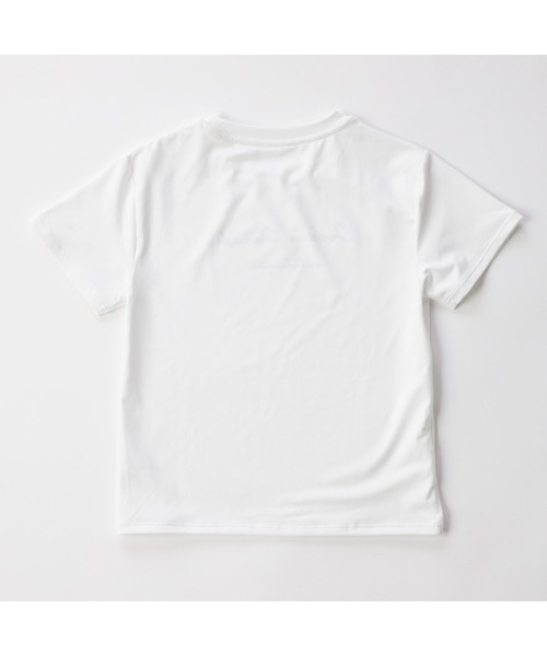 Ocean Pacific（オーシャンパシフィック）の「Ocean Pacific/オーシャンパシフィック 子供用 花柄 ボタニカル 半袖 Tシャツ ラッシュガード タンキニ風 水着 3点セット セットアイテム（水着・キッズ・ホワイト/ミント・140cm/150cm/160cm/130cm）」の4枚目の写真