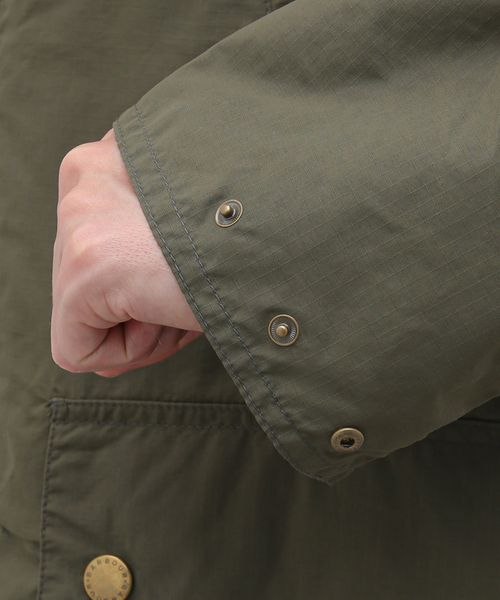 Barbour（バブアー）の「BARBOUR (バブアー) os hooded bedale showerproof MSP0089（マウンテンパーカー・メンズ・ネイビー/カーキ・34/36/38/42/40）」の12枚目の写真