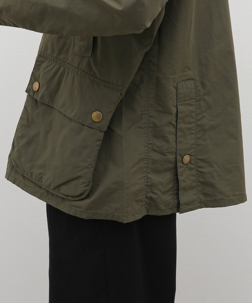 Barbour マウンテンパーカー 36\" オリーブ and wander（アンドワンダー）の「and wander×Barbour/アンド