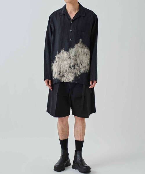 メンズウェア efflorescence open collar shirt tDojr5b7EjTe.jpg?width=768