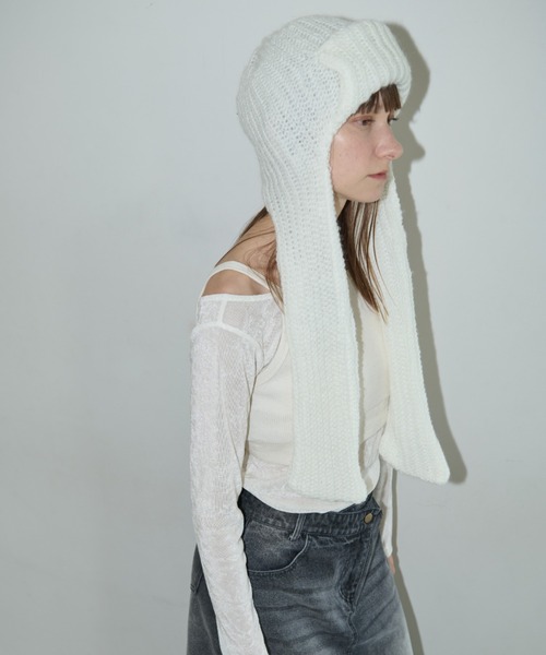 AIC.（エーアイシー）の「マフラーフライトニットキャップ（ニット