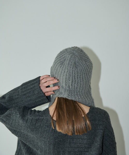 セール】マフラーフライトニットキャップ（ニットキャップ/ビーニー