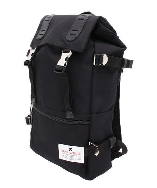MAKAVELIC（マキャベリック）の「【MAKAVELICK】TRUCKS DOUBLE BELT DAYPACK/マキャべリック　トラック ダブルベルトデイバック（バックパック/リュック・メンズ・ホワイト/ブラック/その他1・FREE）」の10枚目の写真