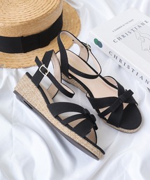 LIBERTYDOLL 5cmウエッジヒール サンダル