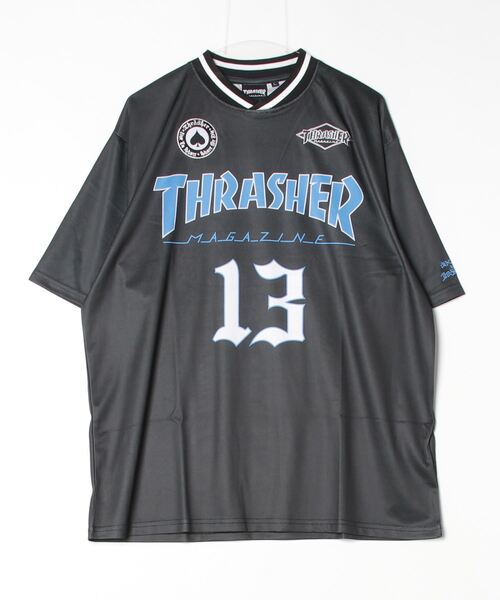 THRASHER(スラッシャー)の「【ムラサキスポーツ限定】THRASHER/スラッシャー ゲームシャツ/半袖Tシャツ オーバーサイズ ユニセックス THM-24SPSST09(Tシャツ/カットソー・メンズ・ホワイト/ブラック・M/XL/L)」の11枚目の写真