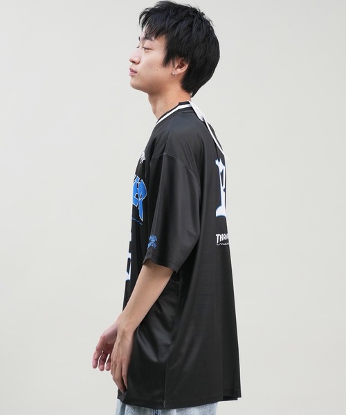 THRASHER(スラッシャー)の「【ムラサキスポーツ限定】THRASHER/スラッシャー ゲームシャツ/半袖Tシャツ オーバーサイズ ユニセックス THM-24SPSST09(Tシャツ/カットソー・メンズ・ホワイト/ブラック・M/XL/L)」の21枚目の写真