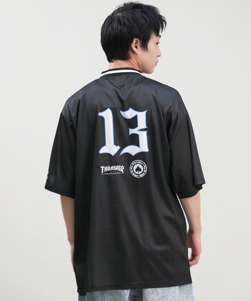 セール】【ムラサキスポーツ限定】THRASHER/スラッシャー ゲームシャツ