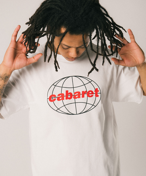 cabaret poval（キャバレーポバール）の「CABARET POVAL / キャバレーポバール 417別注 O Tシャツ（Tシャツ/カットソー・メンズ・ネイビー/ホワイト・MEDIUM/LARGE/X-LARGE）」の2枚目の写真