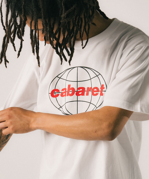 cabaret poval（キャバレーポバール）の「CABARET POVAL / キャバレーポバール 417別注 O Tシャツ（Tシャツ/カットソー・メンズ・ネイビー/ホワイト・MEDIUM/LARGE/X-LARGE）」の3枚目の写真