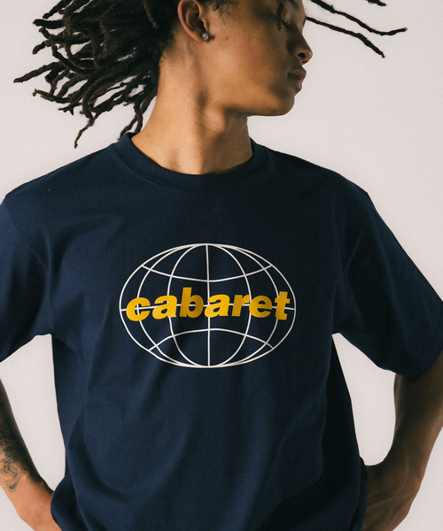 cabaret poval（キャバレーポバール）の「CABARET POVAL / キャバレーポバール 417別注 O Tシャツ（Tシャツ/カットソー・メンズ・ネイビー/ホワイト・MEDIUM/LARGE/X-LARGE）」の4枚目の写真