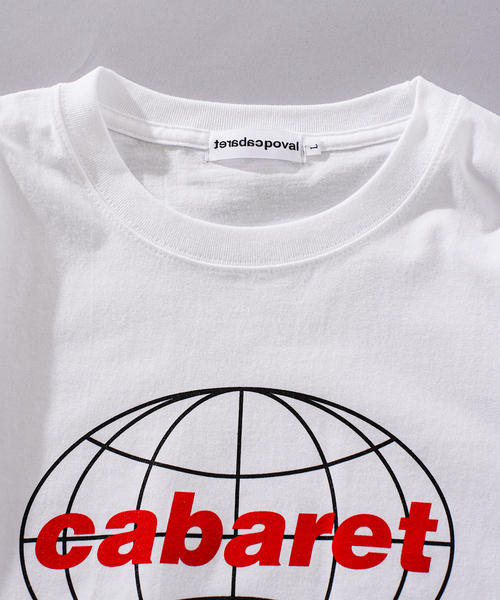 cabaret poval（キャバレーポバール）の「CABARET POVAL / キャバレーポバール 417別注 O Tシャツ（Tシャツ/カットソー・メンズ・ネイビー/ホワイト・MEDIUM/LARGE/X-LARGE）」の9枚目の写真