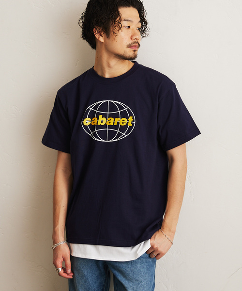 cabaret poval（キャバレーポバール）の「CABARET POVAL / キャバレーポバール 417別注 O Tシャツ（Tシャツ/カットソー・メンズ・ネイビー/ホワイト・MEDIUM/LARGE/X-LARGE）」の15枚目の写真