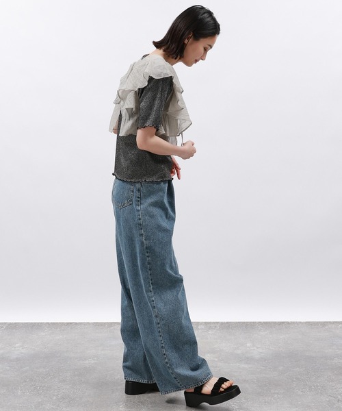 LAKOLE(ラコレ)の「フリルビスチェ / 127590(ベスト・レディース・ブラック/グレー/オフホワイト・FREE)」の21枚目の写真