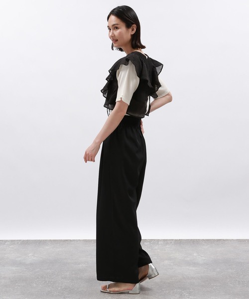 LAKOLE(ラコレ)の「フリルビスチェ / 127590(ベスト・レディース・ブラック/グレー/オフホワイト・FREE)」の14枚目の写真