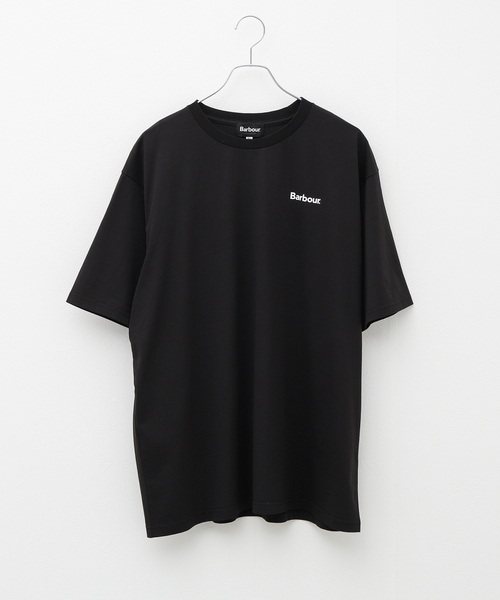 Barbour（バブアー）の「BARBOUR / バブアー OS small Barbour logo T-Shirts（Tシャツ/カットソー・メンズ・ピンク/カーキ/アイボリー/ブラック/ベージュ・SMALL/X-LARGE/LARGE/MEDIUM）」の3枚目の写真